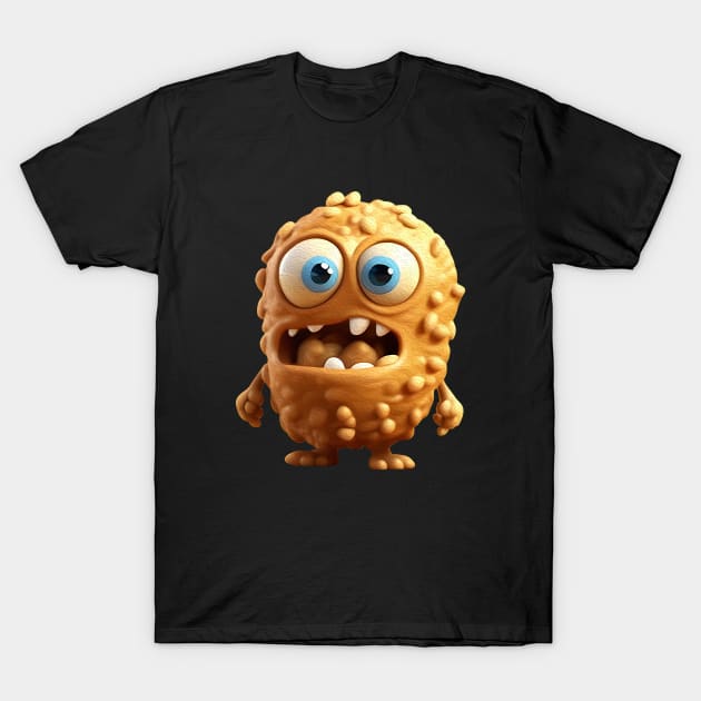 The Peanutter Menace T-Shirt by NONGENGZ